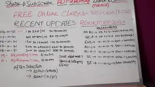 Counselling schedule with instructions -rguktcet 2020