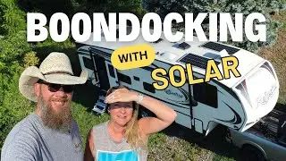 Boondocking with RV Solar: Running AC | RV Life