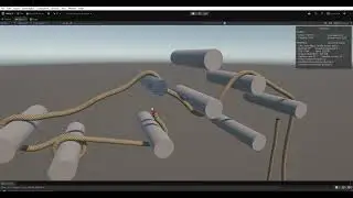 XPBD Rope Simulation in Unity