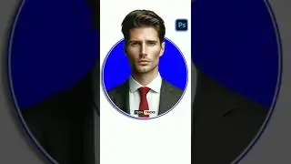 Attractive Profile picture in Photoshop Tutorial #shorts