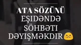 (Atasizliq) ürək parçalayan sözlər