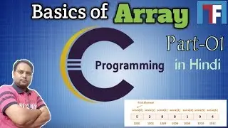 Explained Array in C Programming | what is an array in C (in Hindi), Array Lecture: Part-1