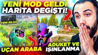 YENİ MOD SONUNDA GELDİ!! 😮 UÇAN ARABA, IŞINLANMA VE TEK ATAN ADUKET EFSANE! | PUBG MOBILE
