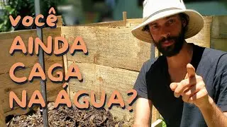 Como Compostar Cocô e Papel Higiênico do Banheiro Seco -  Composteira Termofílica #2/2