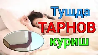 Тушда ТАРНОВ куриш туш таьбири ||  Tushda TARNOV kurish Tush ta'birini