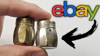 Sterling Silver Salt & Pepper Shakers!