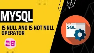 SQL IS NULL and IS NOT NULL Operator 