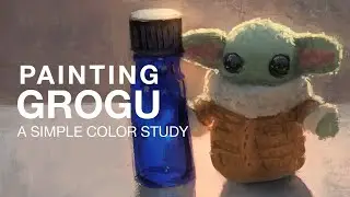 Grogu Color Study In Depth