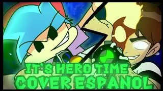 Friday Night Funkin It's Hero Time Remaker Cover Español|Glitched legends|Ben 10 Glitch
