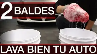 COMO LAVAR UN AUTO - Tecnica BASICA Y FACIL de 2 Baldes - Amarante Detailing