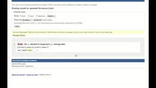 03   Validating an HTML document  | HTML Course