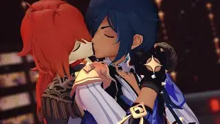 (MMD Genshin Impact)  Trouble Maker -Now (Kaeya/Diluc) 2K