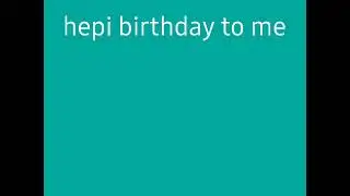 birthday