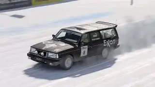 My customized Volvo 240 rally car in Gran Turismo 7 - Presentation and test drive