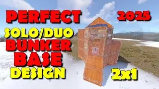 (NEW META) RUST PERFECT SOLO/DUO BUNKER BASE DESIGN 2025