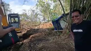 protes karena tidak bisa ngisi pasir malah buat jalan & harus menunggu sampai siang,apes wes