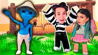 ПОБЕГ ОТ ШАЙЛУШАЯ В РОБЛОКС ! ТЮРЬМА ВОНЮЧКИ БАРРИ ! УБЕЖАЛИ С @vikiblissplay7