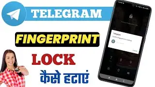 Telegram Ka Fingerprint Lock Kaise Tode 🔥🔥 How To Remove Your Fingerprint Lock In Telegram
