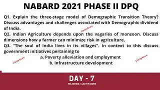 NABARD 2021 PHASE II DESCRIPTIVE (Day 7 & 9)