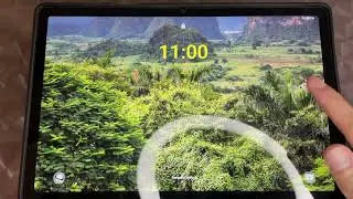 How to set dynamic lock screen on Samsung tab