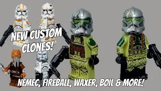 New Custom Clones- Nemec, Fireball, Waxer, Boil & More!