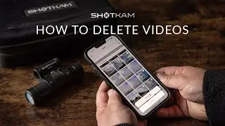 How to Delete Videos using the ShotKam App