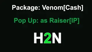 [ENG] Pop UP As Raiser [IP]. Package: Venom [Cash]. Hand2Note