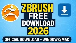 How to Download ZBrush FREE for Windows & Mac 2026 | Zbrush Software Download | zbrush software