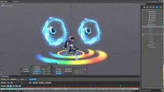 [SPINE Animation]  Orpheus - Dance to buff skill
