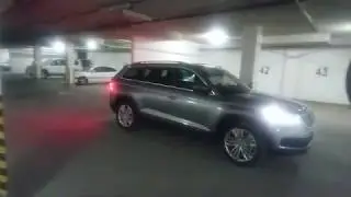 Skoda Kodiaq паркуется САМ!!! SKODA PARK ASSIST
