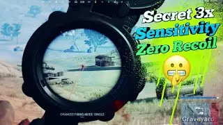 3x Recoil Control Sensitivity Settings Pubg Mobile|Pubg Mobile Sensitivity Settings For No Recoil