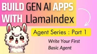 Agents in LlamaIndex : 01 : Develop your First Basic Agent by Converting Custom Functions