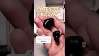 POTENTES AURICULARES KZ ZVX AUDÍFONOS #audifonos #auriculares  #kz #inearmonitors #inears #unboxing