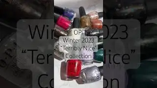 OPI Holiday/Winter 2023 Collection