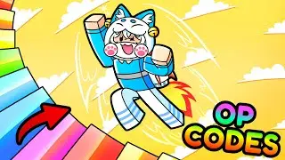 Roblox Obby But You're on a Jetpack! (SECRET CODES!!)