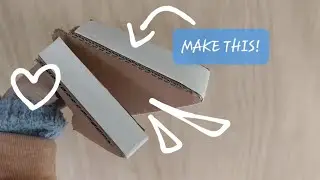 How to make a Paper Dragon Puppet base! Tutorial