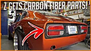 Z Gets Carbon Fiber Booty - Datsun 280Z Build Series #24