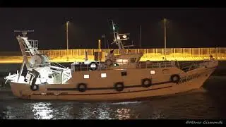 Sony A7S NIGHT TEST • Fishing Boats - Fiumicino Port (Rome) Pescherecci al porto di Fiumicino