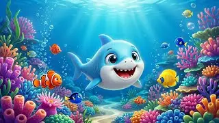 🦈 Baby Shark Balloon Pop 🎈 | Fun Kids Learning Video for Toddlers | 4K