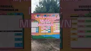 Music Midtown music festival!