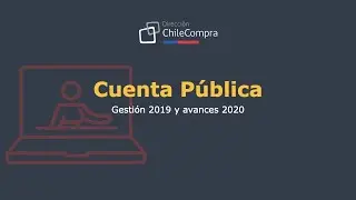 ARCHIVO: Cuenta Pública Participativa ChileCompra 2019