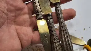 Ножі з Європи, Solingen із срібною ручкою.