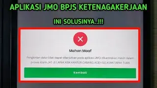 Pengkinian data tidak dapat dilanjutkan pada aplikasi jmo || TERNYATA INI SOLUSINYA