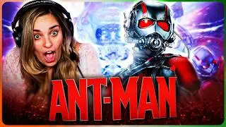ANT-MAN Movie Reaction! | First Time Watch! | Marvel