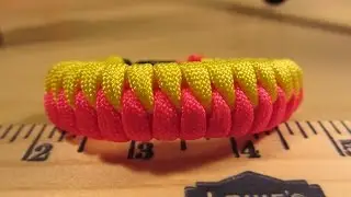 How To Make A Saw Tooth Paracord Bracelet