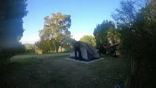 Fuori porta in moto e tenda - Toscana