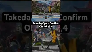 Have you seen Takeda start a Combo like this?