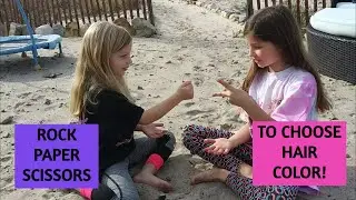 Hair CHALLENGE! Purple or Pink? | Mia and Ellie