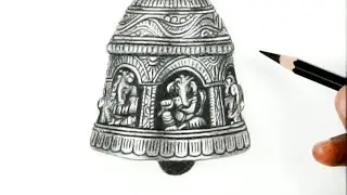Drawing a Temple Bell