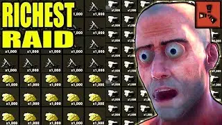 raiding the RICHEST BASE in Rust?! - Part 1: Salty Korean Zerg Clan ( Rust Raids & Rust PvP )